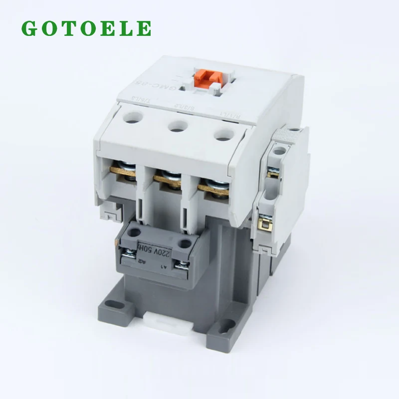 GMC-85 คอนแทคแม่เหล็ก AC 3P 135A 45KW 2NO+2NC