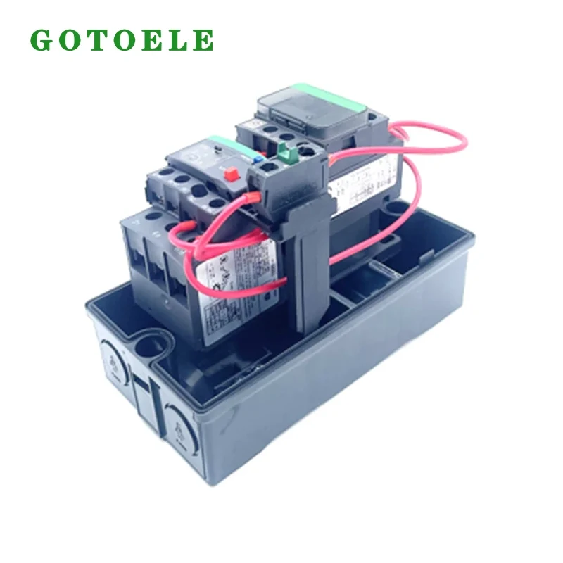 LE1-D09 มอเตอร์แม่เหล็กสตาร์ท 4KW 5.5HP 20A 3P 1NO+1NC