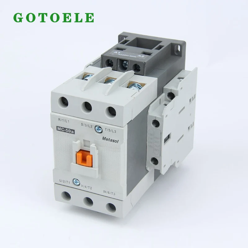 MC100A คอนแทคแม่เหล็ก AC 3P 100A 55KW 150A